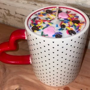 Fun homemade candle coffee candle